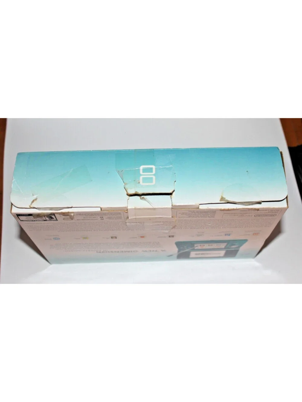 Nintendo 3DS Blue Empty Box with Operations Manual - Game NOT Included